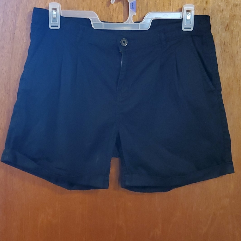 OVS italy twill cuffed shorts black 46 US 14/16